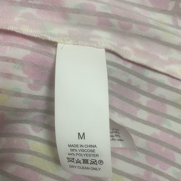 NWT Kate Spade Marker Floral Devore Top Size Medium  [313] - Picture 4 of 5